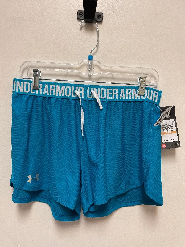 All-Season Outfits Athletic Shorts By Under Armour In Blue, Size: S