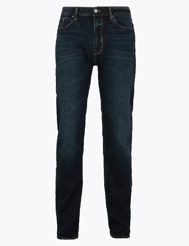 Straight Fit Stretch Jeans