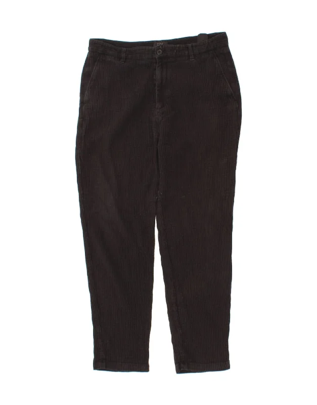 COS Mens Slim Chino Trousers EU 48 Medium W34 L27 Black Cotton