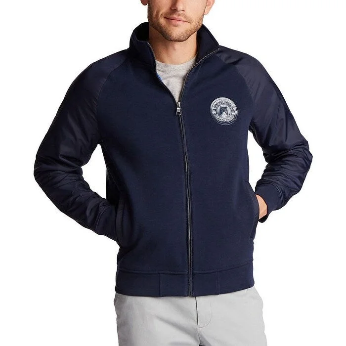 Relaxed Casuals Nautica Men's Blue Sail Competition Bomber Jacket Blue Size XL