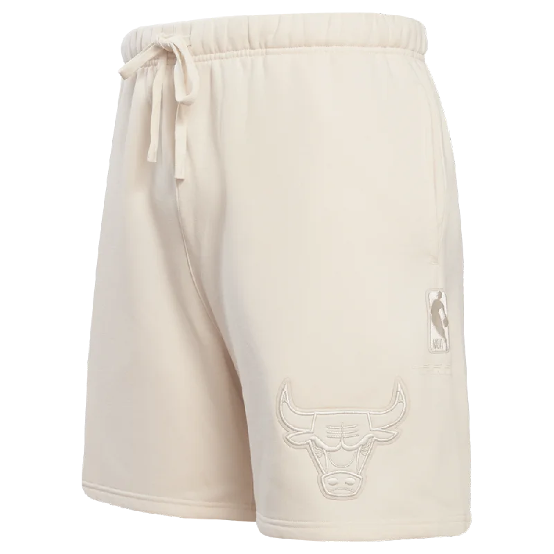 Lightweight T-shirts NBA CHICAGO BULLS NEUTRAL MEN'S SHORT (EGGSHELL)