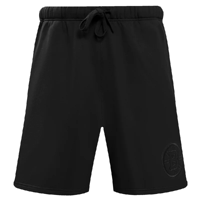 Casual Layers NHL BOSTON BRUINS NEUTRAL MEN'S SHORT (BLACK)