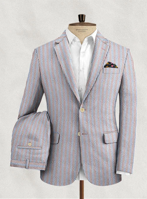 Solbiati Dolfo Seersucker Suit