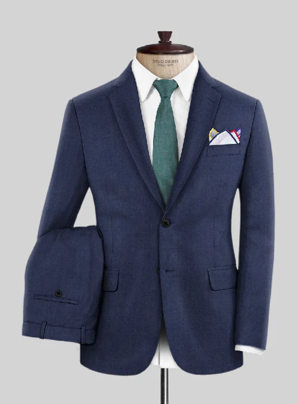 Caccioppoli Sun Dream Afarie Dark Blue Wool Suit