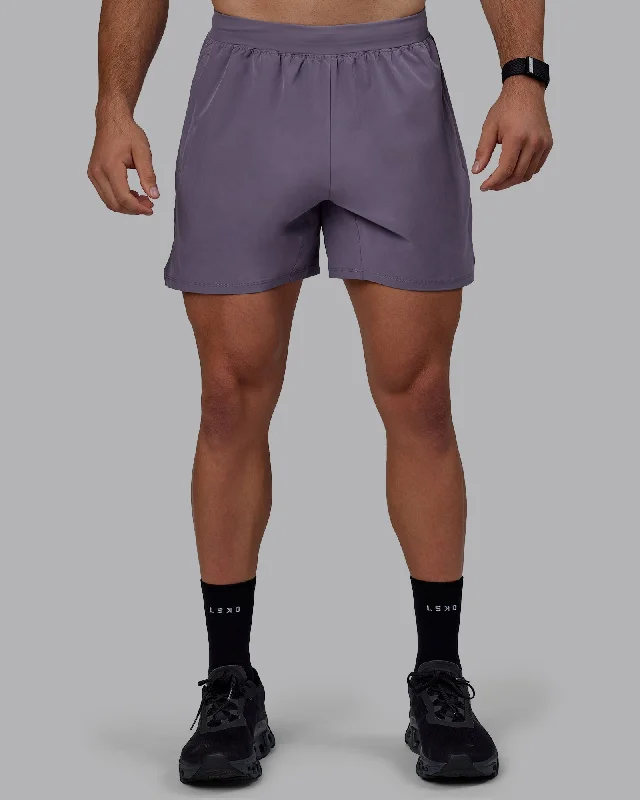 Urban Essentials Challenger 6" Performance Shorts - Purple Sage
