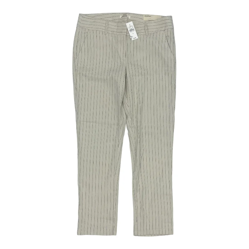 Street Casuals Pants Linen By Loft In Tan, Size:8