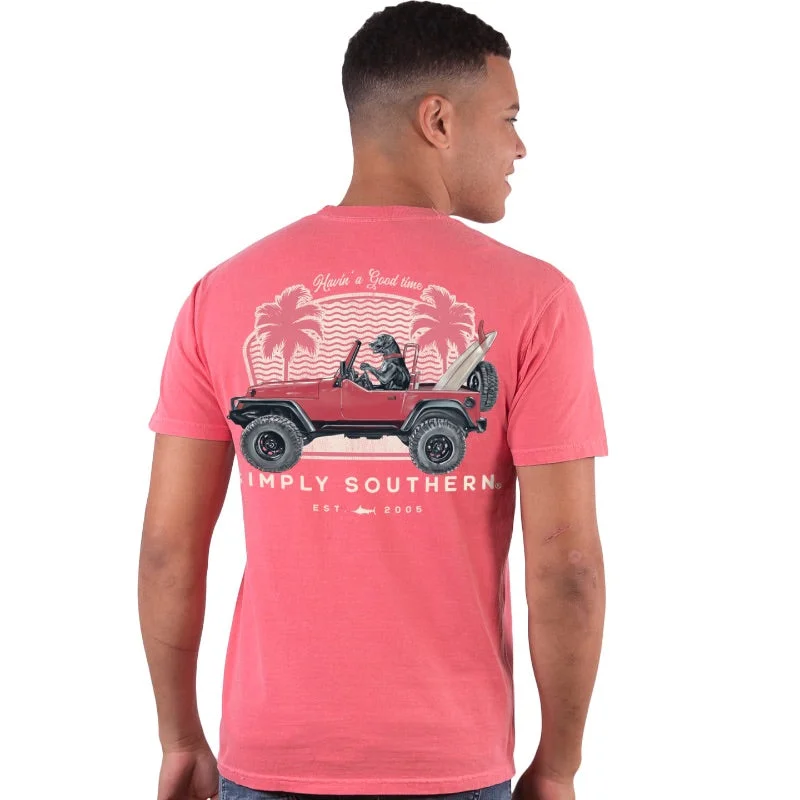 Effortless Gear SALE Simply Southern Surf Dog Unisex Comfort Colors T-Shirt
