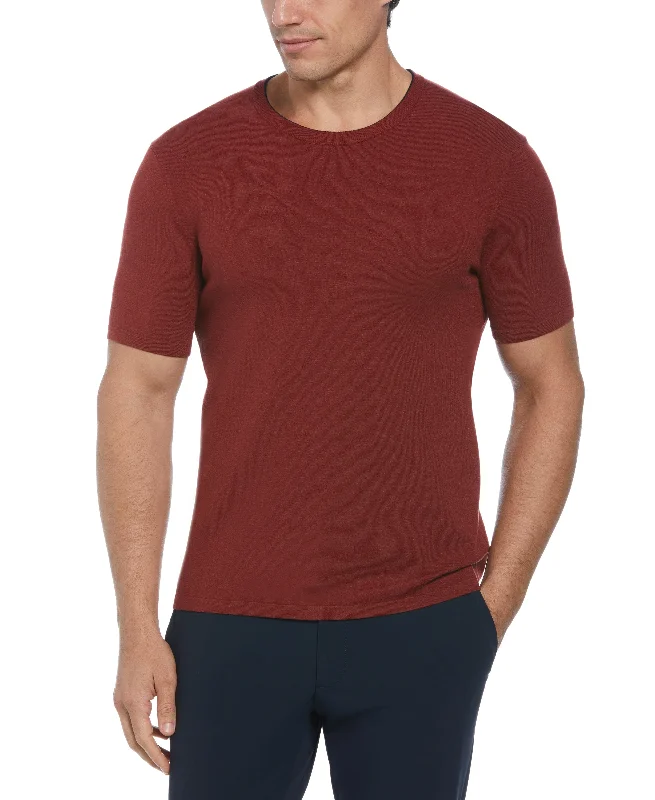 Sport Chic Tech Knit Sweater Tee