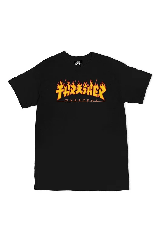 Classic Pieces Thrasher Godzilla Logo SS Tee